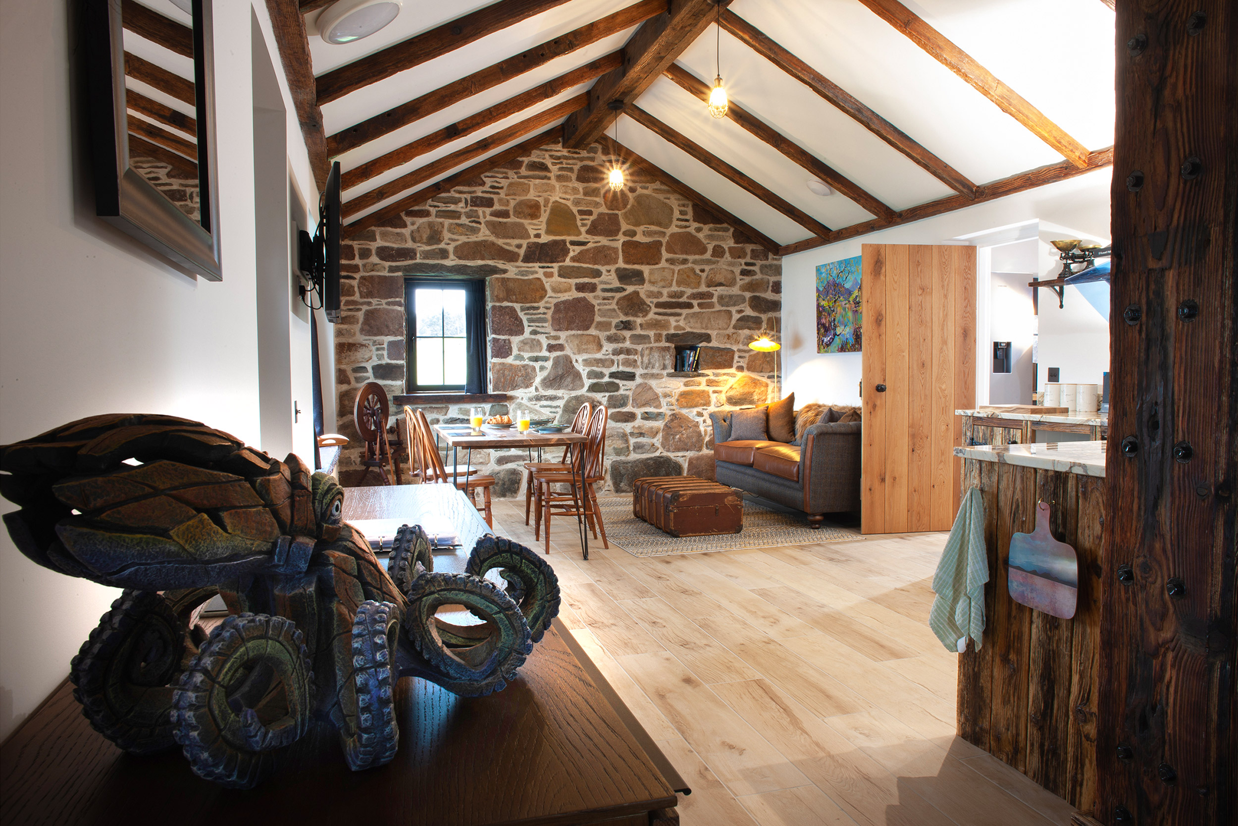 The Wreck Open Plan Luxury Stone Cottages