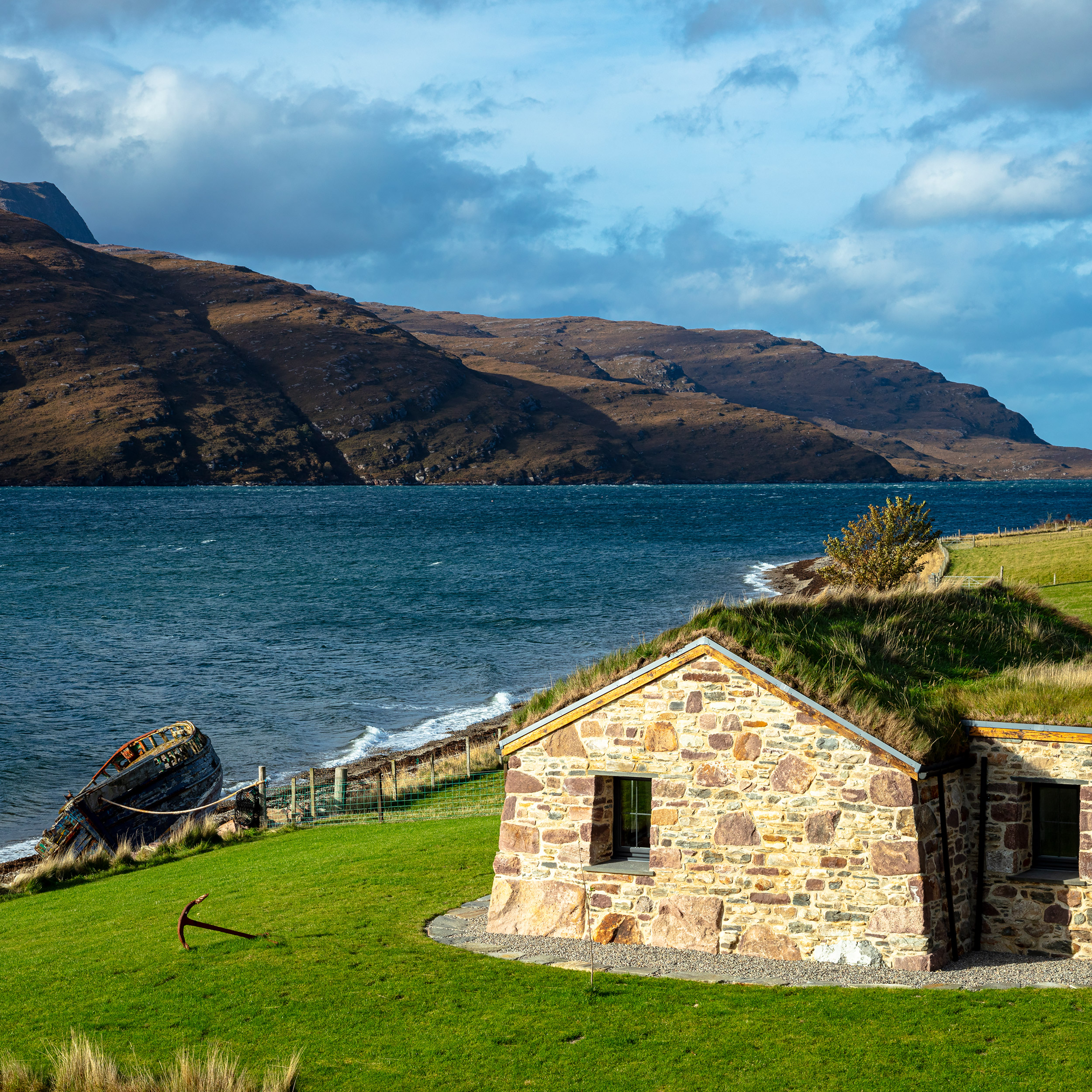 The Wreck & Ruin Luxury Coastal Stone Cottages in Ullapool